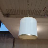 lampadario in tessuto 