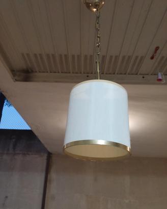 lampadario in tessuto 