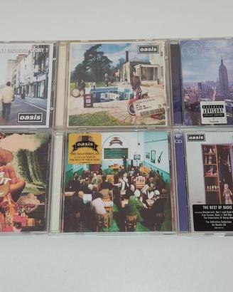 Cd rock di Oasis, Muse, Radiohead e Coldplay