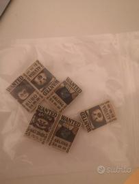lego one piece wanted poster