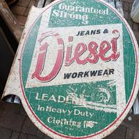 vintage insegna diesel