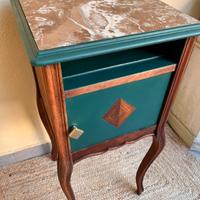 Comodino mobiletto stile Luigi Filippo Restaurato