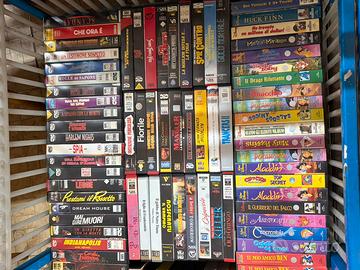 VHS Collezione 350 Videocassette Film 80 90 Horror