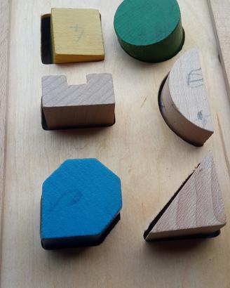 Carrellino forme geometriche