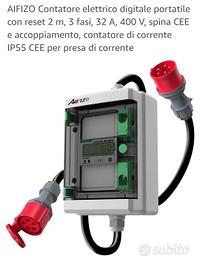 AIFIZO Contatore elettrico digitale portatile con 