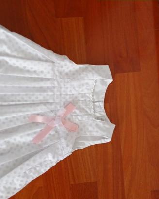 Vestitino12 mesi bambina battesimo o cerimonia