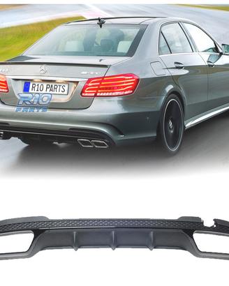 DIFFUSORE MERCEDES CLASSE E W212 13-16 LOOK AMG E6