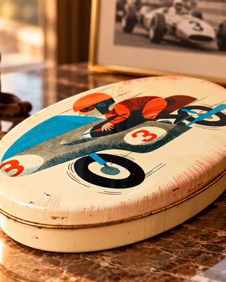 Scatola Motta Gran Premio vintage anni '50/'60