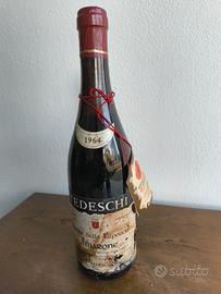 Vino rosso Amarone Tedeschi 1964
