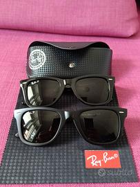 occhiali da sole RayBan 2140 lucidi e opachi