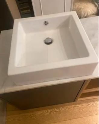 Lavabi quadrati da appoggio o sottopiano Boffi