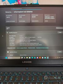 Lenovo Legion 5 32 GB RAM Kingstone Fury 1,5 tb