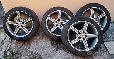 4 cerchi mercedes AMG 17 pollici