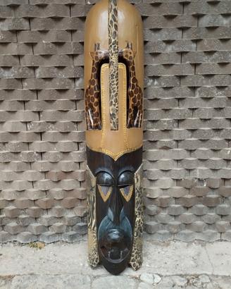 maschera in legno 