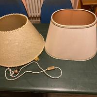 2 PARALUME in PAPIRO CERATO lampada luce