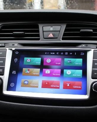 Autoradio navigatore hyundai i20 android wifi hd