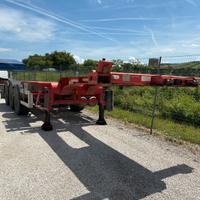 Semirimorchio portacontainer allungabile