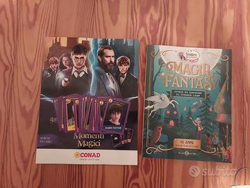 Conad harry potter album + cards + libro