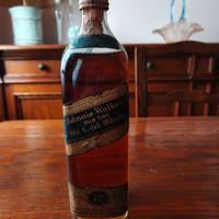 liquore Johnnie Walker black label anni 70