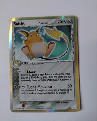 raichu reverse holofoil 15/110