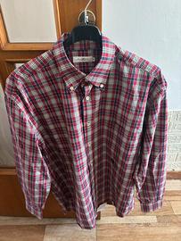 Camicia a quadri rossi selfe stile casual