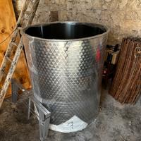 Serbatoio stoccaggio olio/vino acciaio inox 1000 L