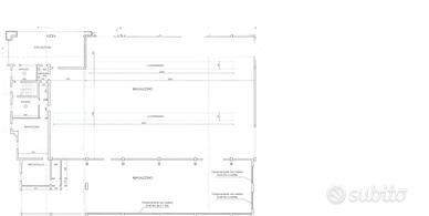 Capannone con esposizione e visibilità