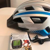 Casco + computer  bici WATERPROOF