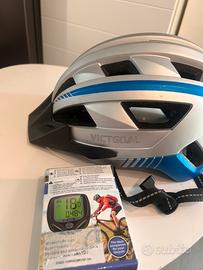 Casco + computer  bici WATERPROOF