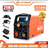 Saldatrice HITBOX ARC200D 2 in 1 ARC MMA LIFT TIG