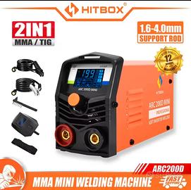 Saldatrice HITBOX ARC200D 2 in 1 ARC MMA LIFT TIG