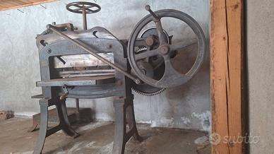 Macchine per legatoria d’epoca Krause