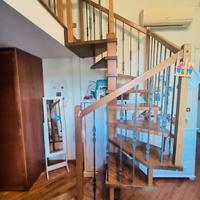 Scala a chiocciola per interni.