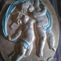 Quadro in gesso calorato