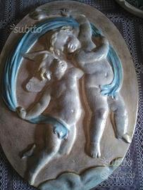 Quadro in gesso calorato