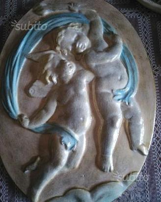 Quadro in gesso calorato