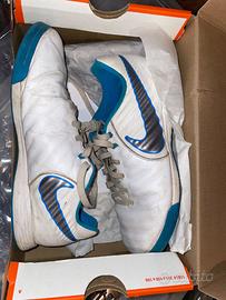 Scarpe Nike bambino bianche e azzurre 36.5(23.5cm)