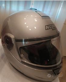 casco Nolan n91 evo Classic silver 01