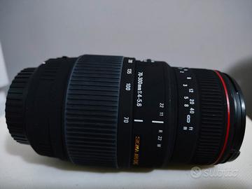 teleobiettivo 70-300