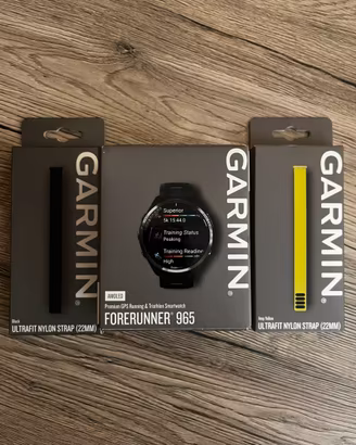 Garmin Forerunner 965 con (scontrino) +2 cinturini