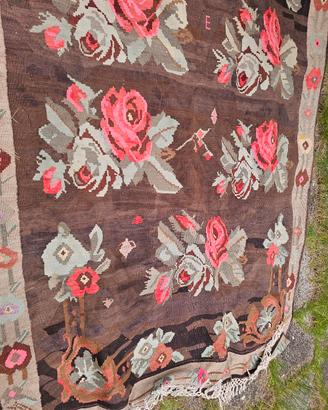 Tappeto Kilim antico e firmato 