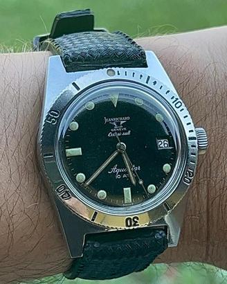 Jeanrichard Aquastar dial Cressi sub
