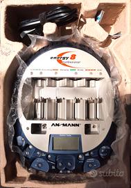 Caricabatterie + tester ANSMANN Energy8 Profess.