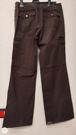 Pantaloni donna moda gamba larga Oltre