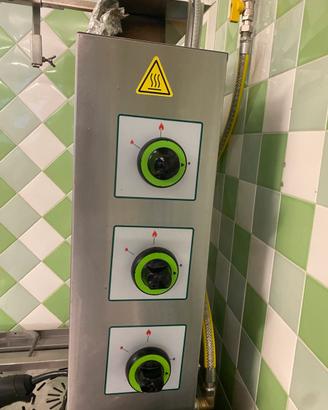 AFFETATRICE KEBAB EASYLINE+GYROS A GAS USATA