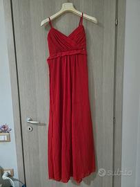 vestito da cerimonia rosso 