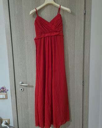 vestito da cerimonia rosso 