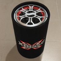 Subwoofer Auto Attivo Amplificato 1500 Watt Bass