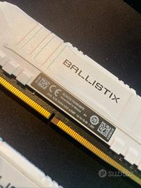 Crucial Ballistix DDR 4 White 3200 Mhz