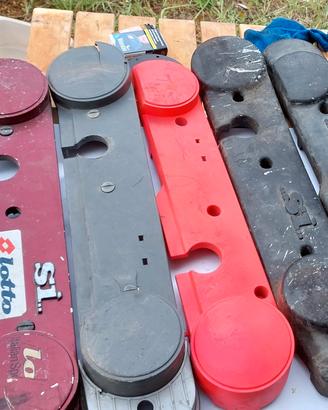 12 bandine piaggio  in blocco